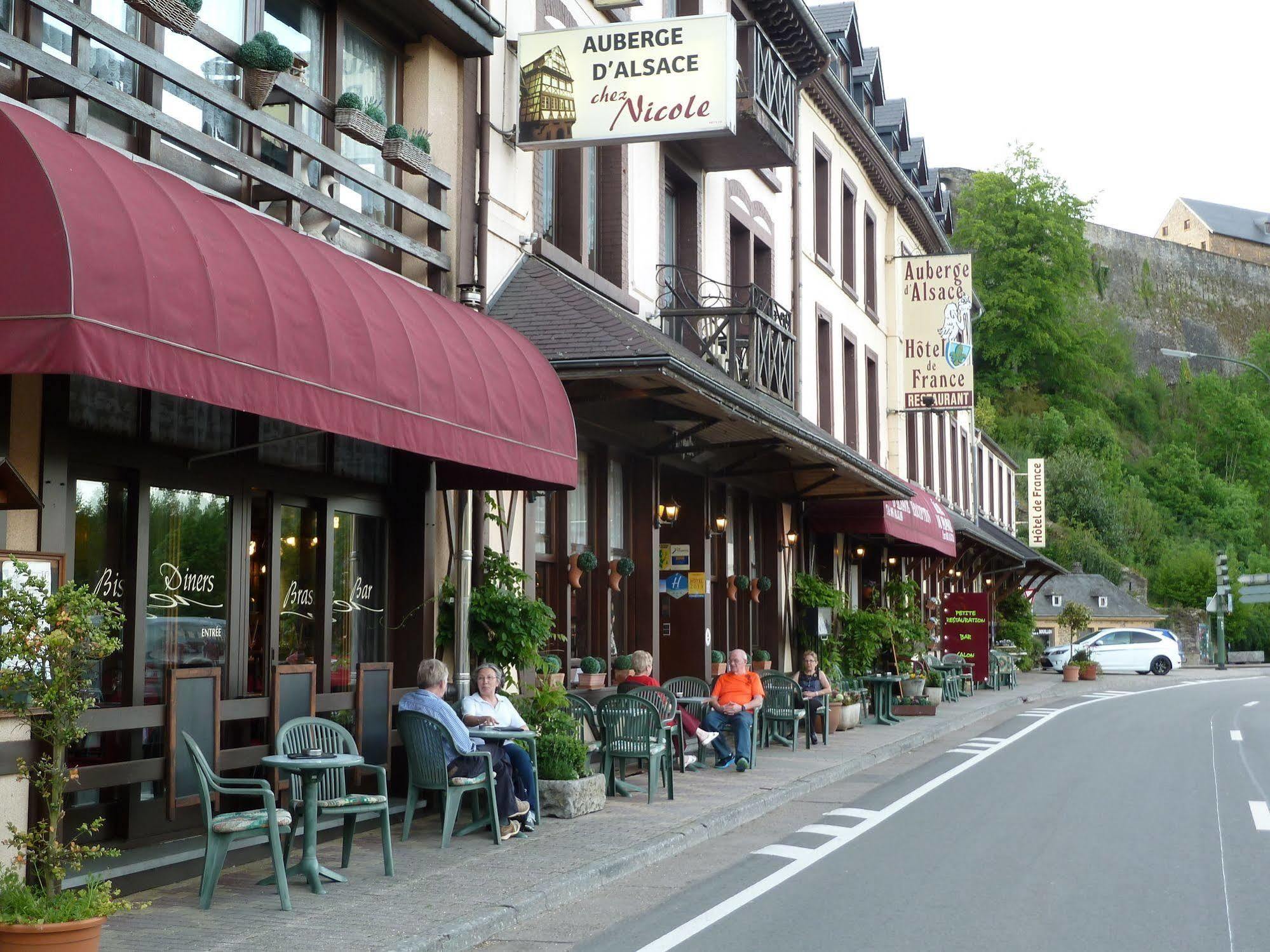 Auberge D'Alsace Hotel De France Bouillon Exterior photo