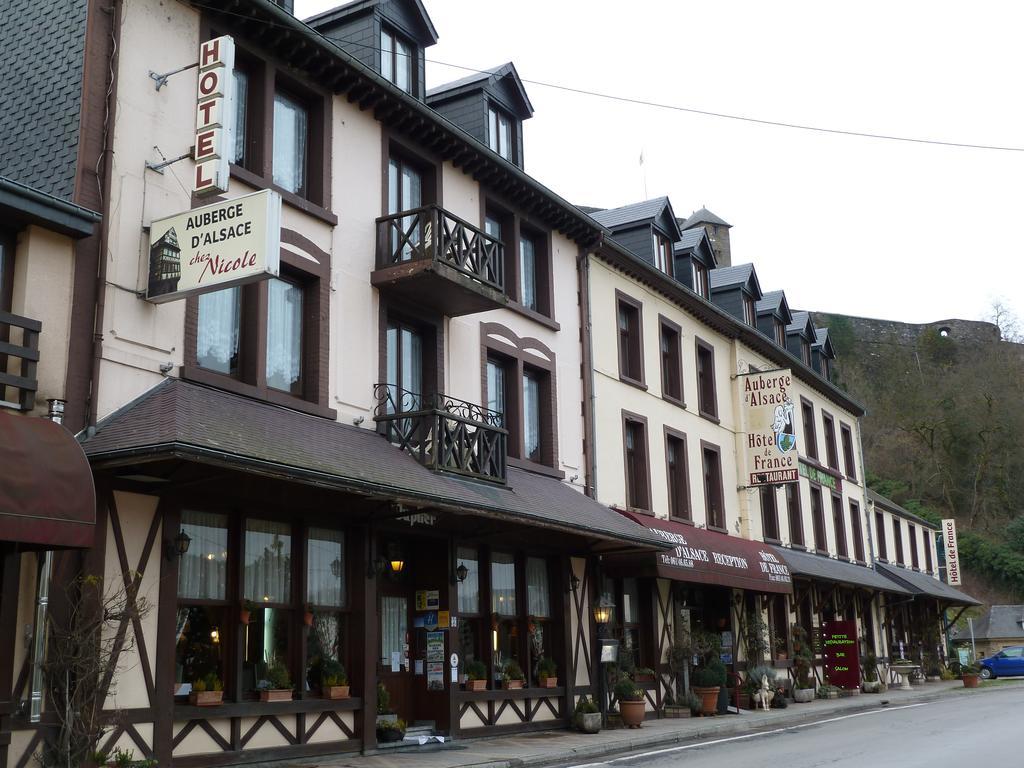 Auberge D'Alsace Hotel De France Bouillon Exterior photo